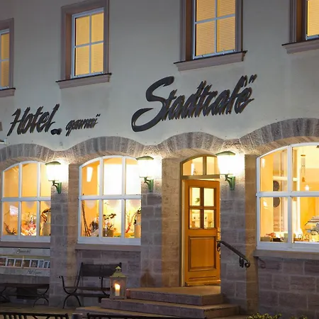 Отель Stadtcafe Garni Хаммельбург